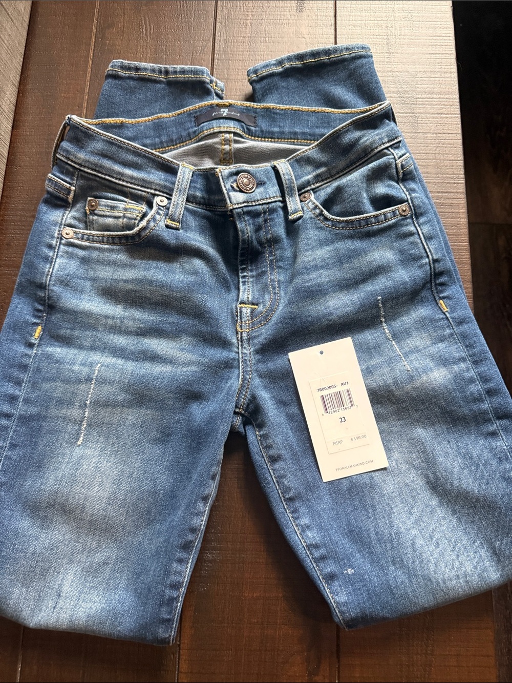 Women’s Blue Denim Jeans - Classic Mid Wash